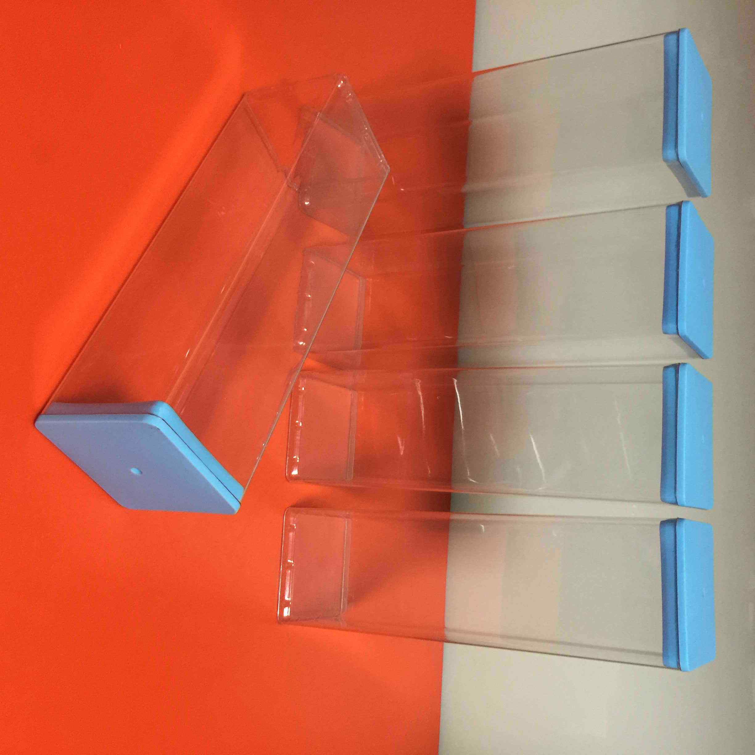 clear square packaging tubes,plastic square tubes,packaging square